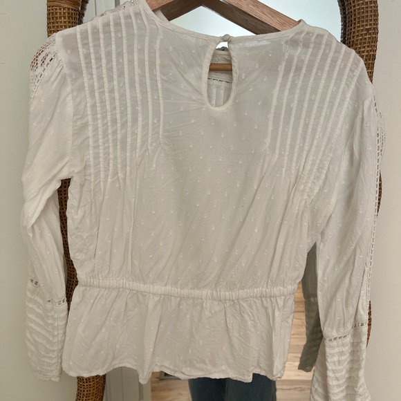 Doen Inspired White Embroidered Blouse - Picture 4 of 5